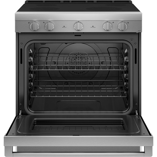 Estufa Eléctrica 240 V Vitrocerámica 30 pulgadas (76 cm) Stainless Steel Haier - QCSS740RNSS