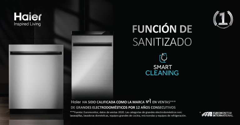 Función de sanitizado smart cleaning (banner mobile)
