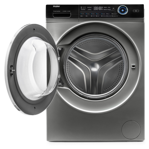 Lavasecadora Carga Frontal Automática 12 kg Inoxidable Haier - CHAC2186NXGG0