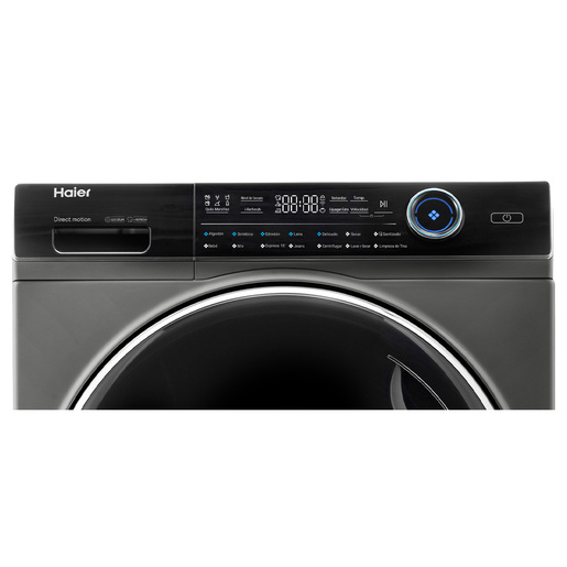 Lavasecadora Carga Frontal Automática 12 kg Inoxidable Haier - CHAC2186NXGG0