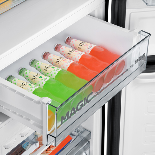 Refrigerador Bottom Freezer 297 L Inoxidable Haier - HBL283BKNSS0
