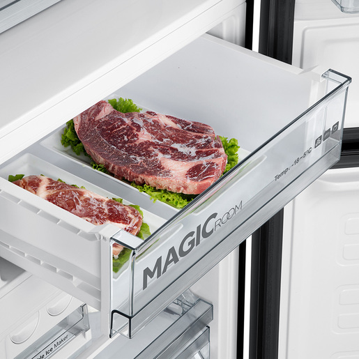 Refrigerador Bottom Freezer 297 L Inoxidable Haier - HBL283BKNSS0