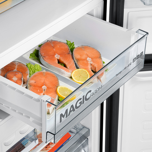 Refrigerador Bottom Freezer 297 L Inoxidable Haier - HBL283BKNSS0