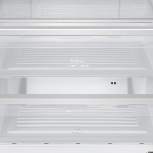 Refrigerador Bottom Freezer 425 L Inoxidable Haier - HBM425EMNSS0